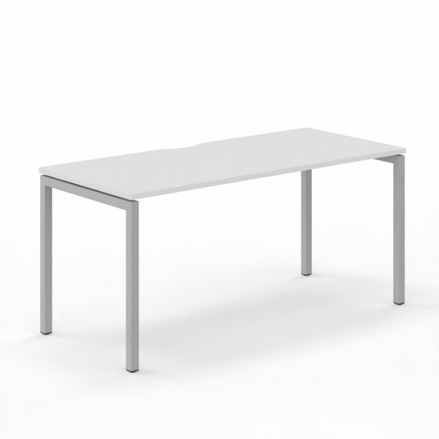 Nova U Scalloped Edge Bench Desk